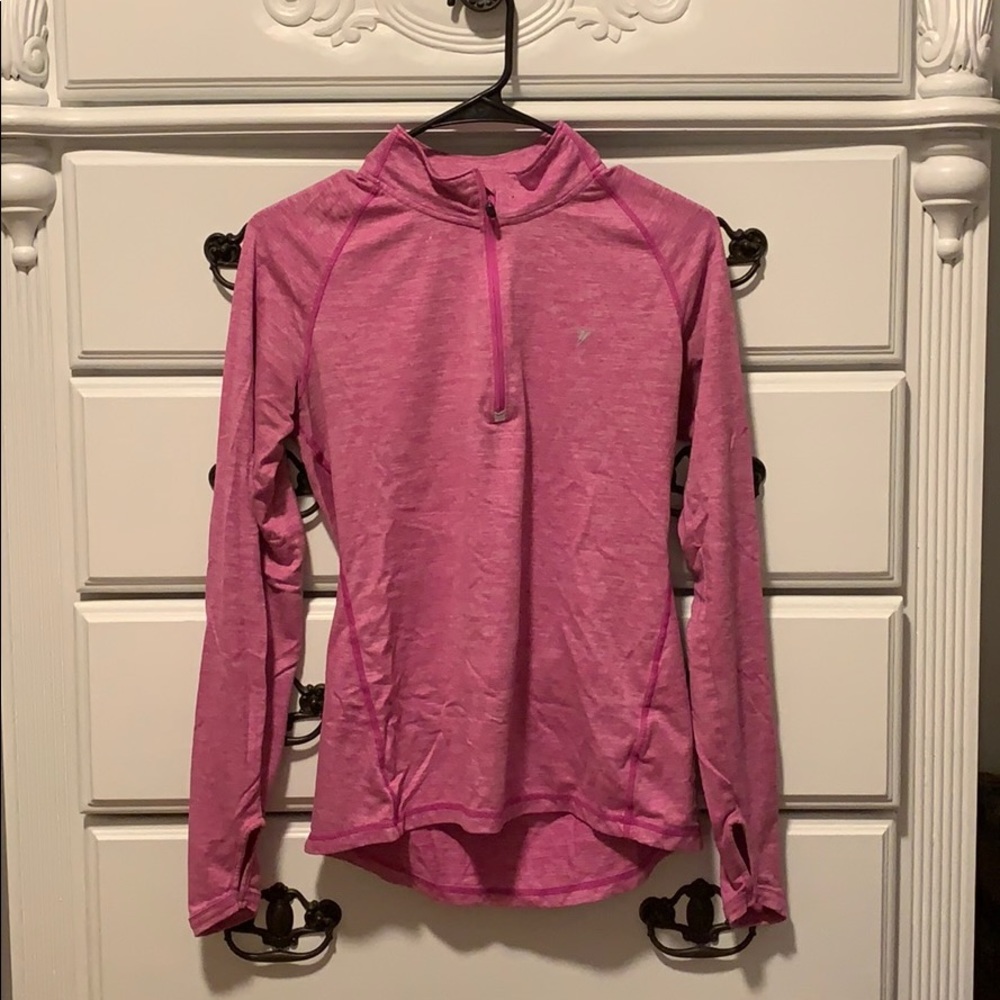 Pullover quarter zip